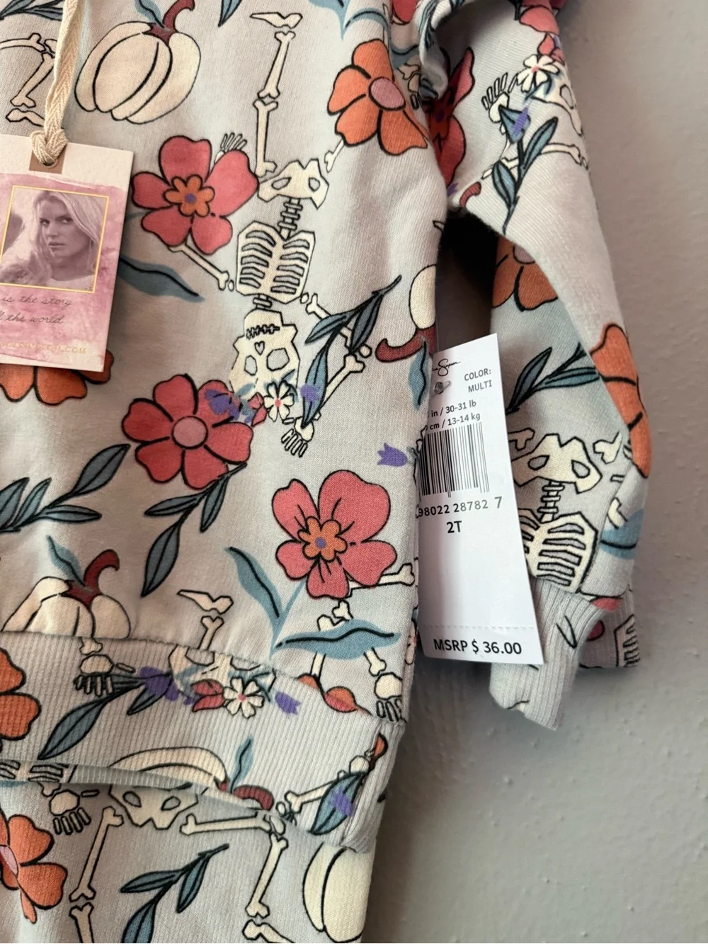 Jessica Simpson Floral Fall Outfit 2T